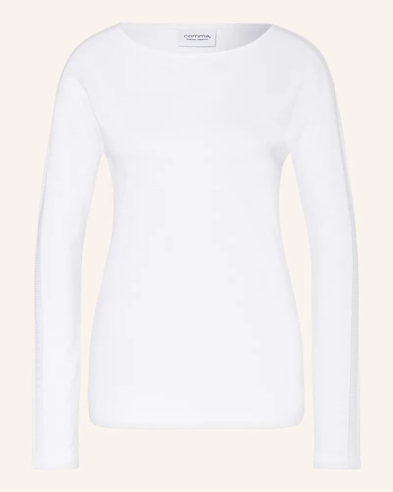 COMMA Longsleeve Weiss