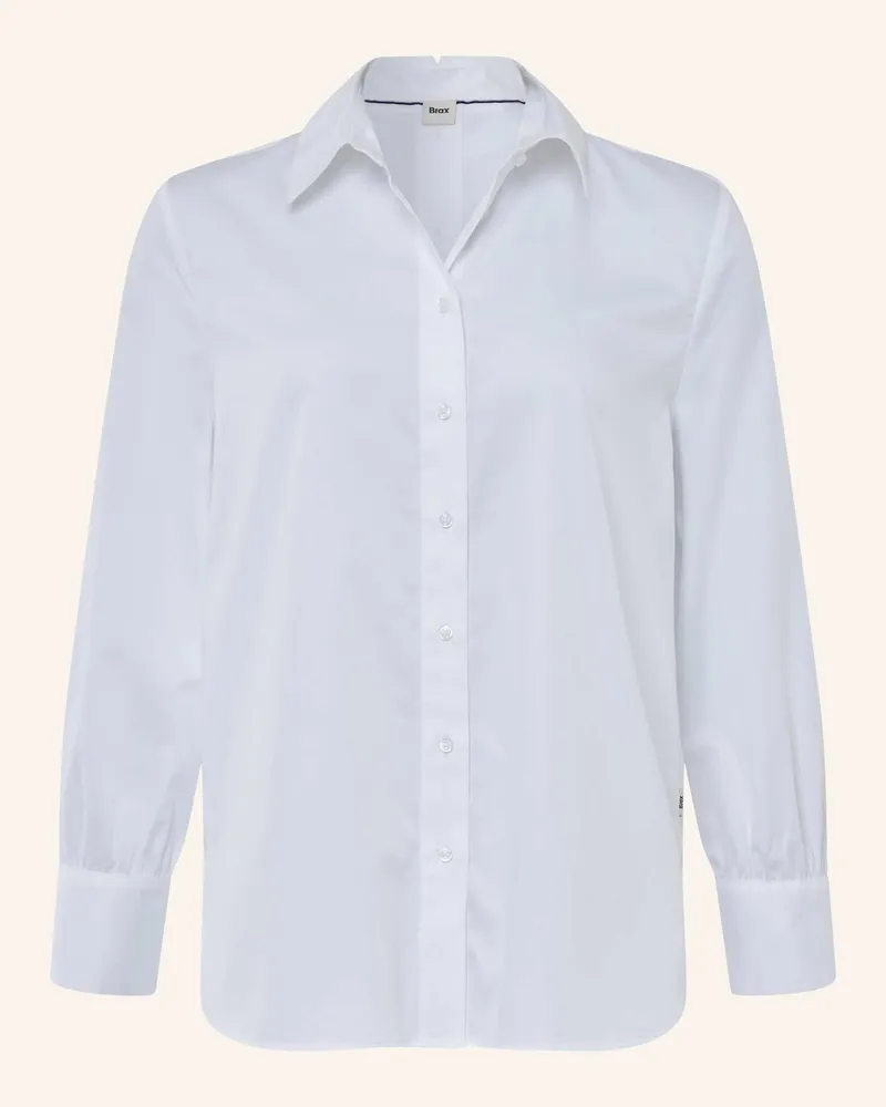 Brax Hemdbluse STYLE VIKI Weiss