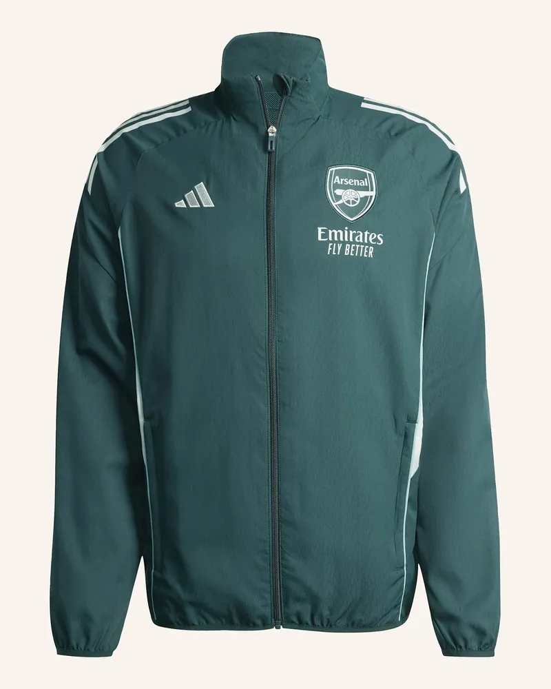 adidas FC ARSENAL TIRO 25 COMPETITION PRÄSENTATIONSJACKE Grün