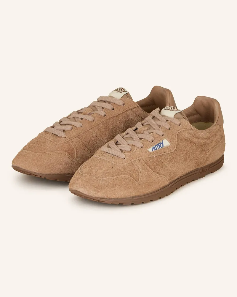 AUTRY Sneaker WINDSPIN Braun