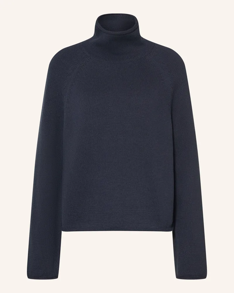 Marc O'Polo Rollkragenpullover blau Dunkelblau
