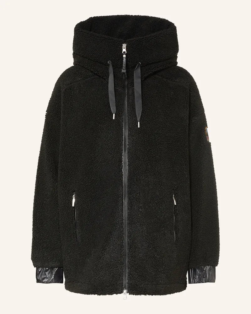 Parajumpers Teddyfell-Jacke Noelle schwarz Schwarz