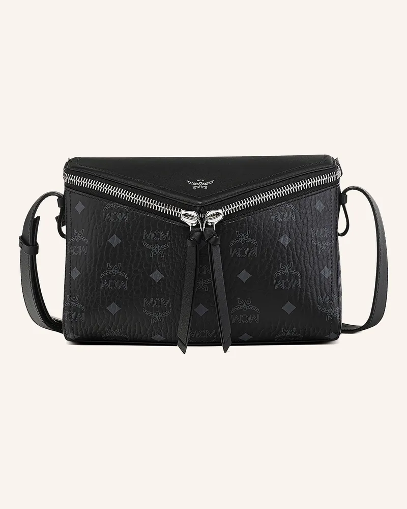 MCM Umhängetasche Diamant 3d Vi schwarz Schwarz