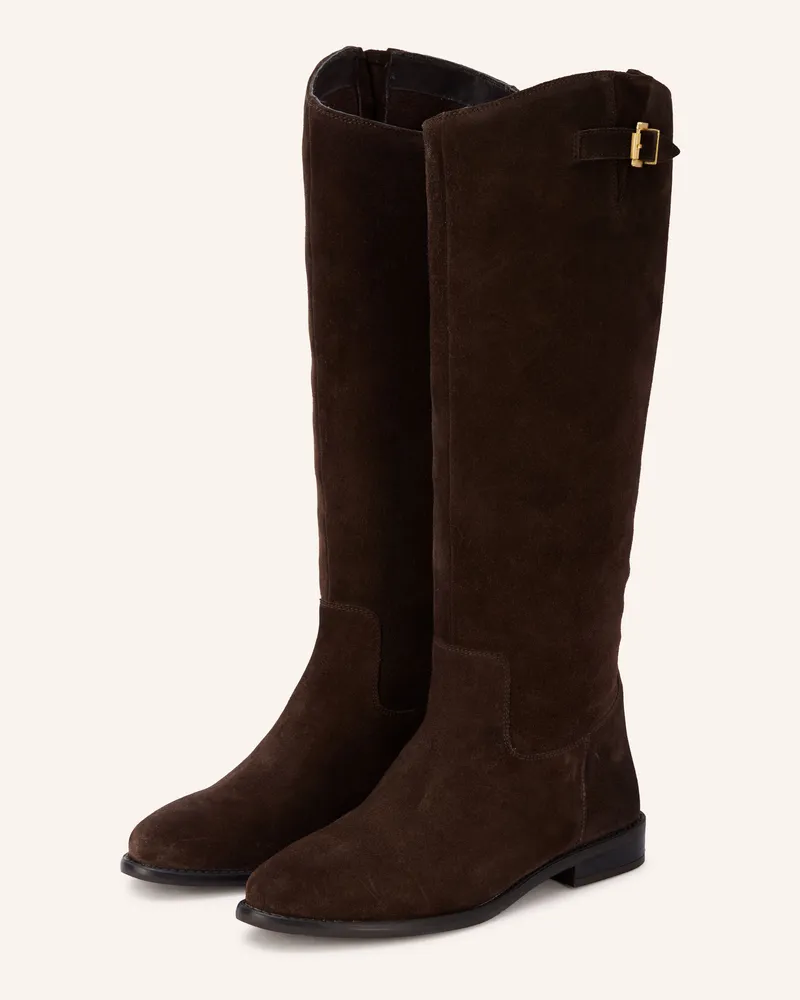 Bronx Stiefel Fe-Lise braun Dunkelbraun