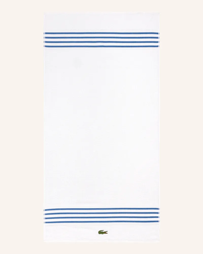 Lacoste Duschtuch LCOURTLI Hellblau