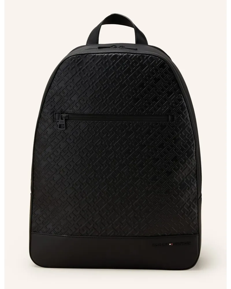 Tommy Hilfiger Rucksack mit Laptop-Fach Schwarz