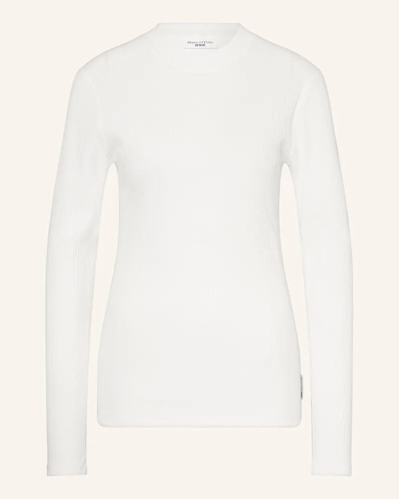 Marc O'Polo Longsleeve weiss Weiss