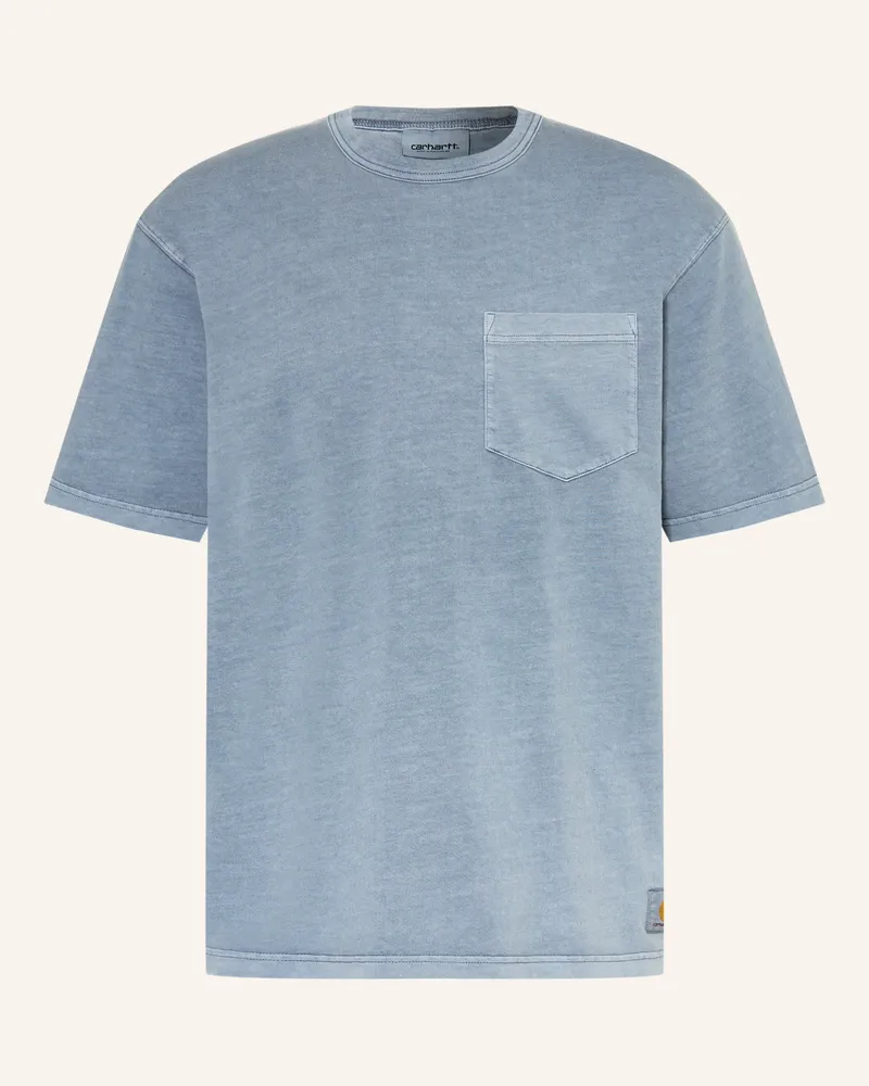 Carhartt WIP T-Shirt Torion blau Blaugrau
