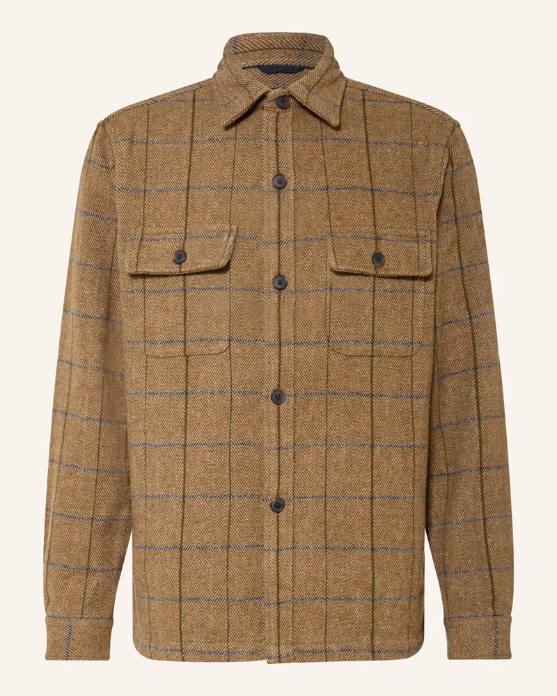 Strokesman's Overshirt braun Dunkelbraun