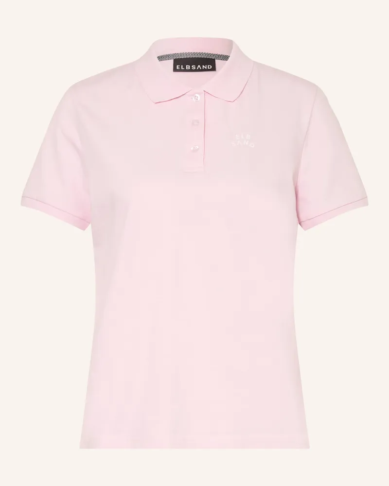 ELBSAND Piqué-Poloshirt STINA Hellrosa