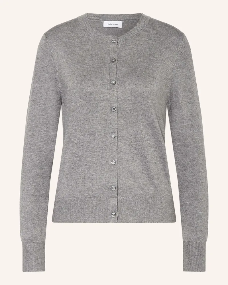 Darling Harbour Strickjacke Silver