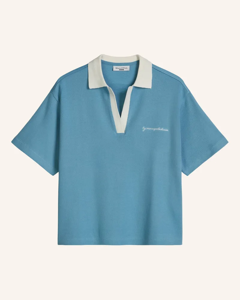 Marc O'Polo Poloshirt blau Blau