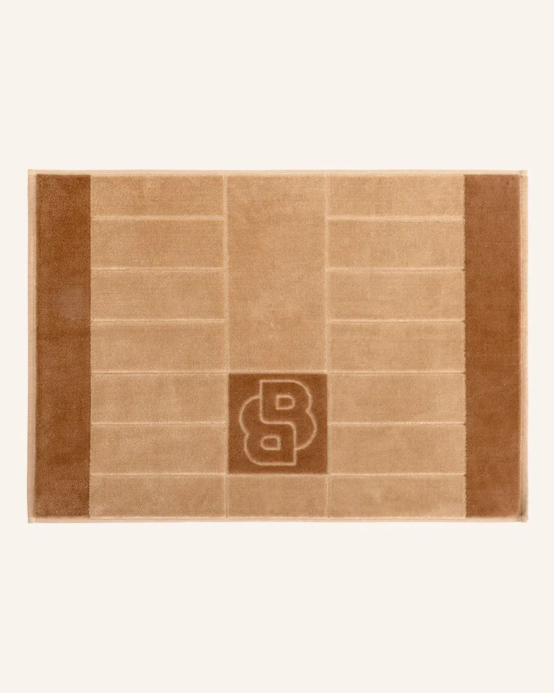 HUGO BOSS Badematte Doubleb beige Creme