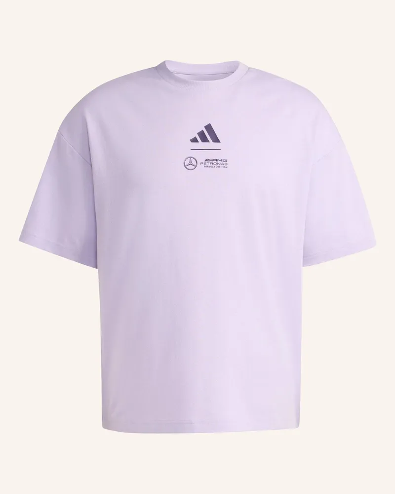 adidas T-Shirt MERCEDES - AMG PETRONAS FORMULA ONE TEAM PREMIUM WOVEN Helllila