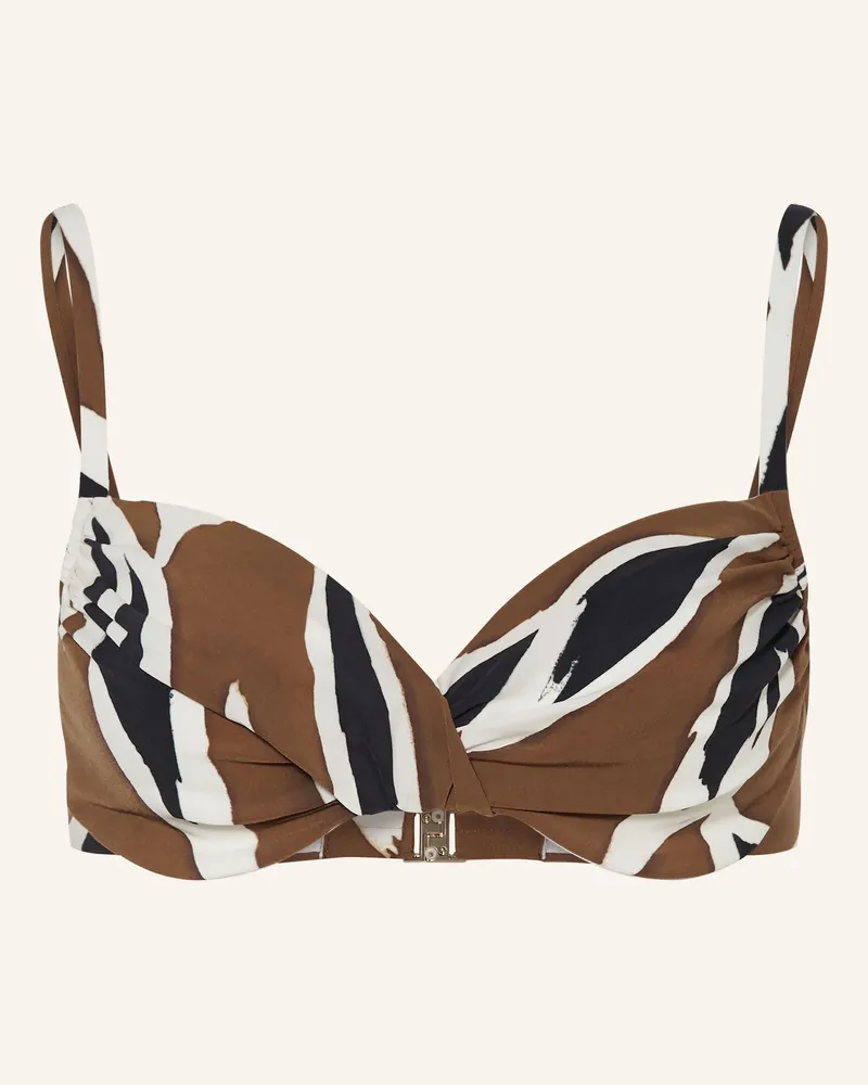 Maryan Mehlhorn Bügel-Bikini-Top Nomade braun Braun