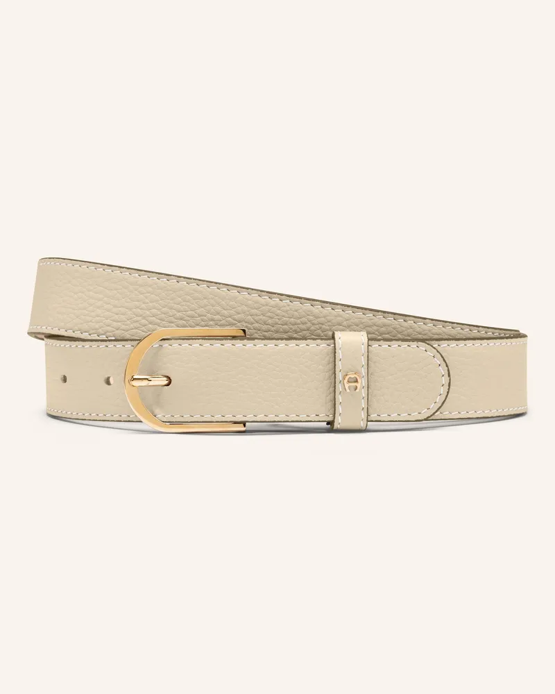 Aigner Ledergürtel FARAH Weiss