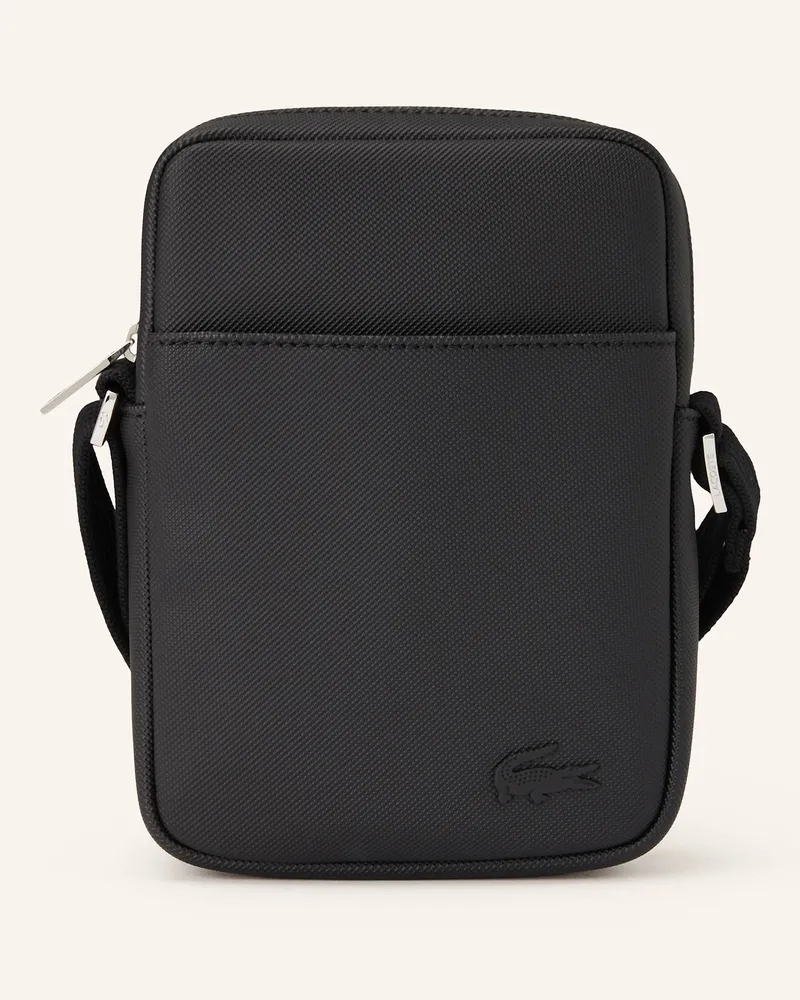 Lacoste Umhängetasche schwarz Schwarz