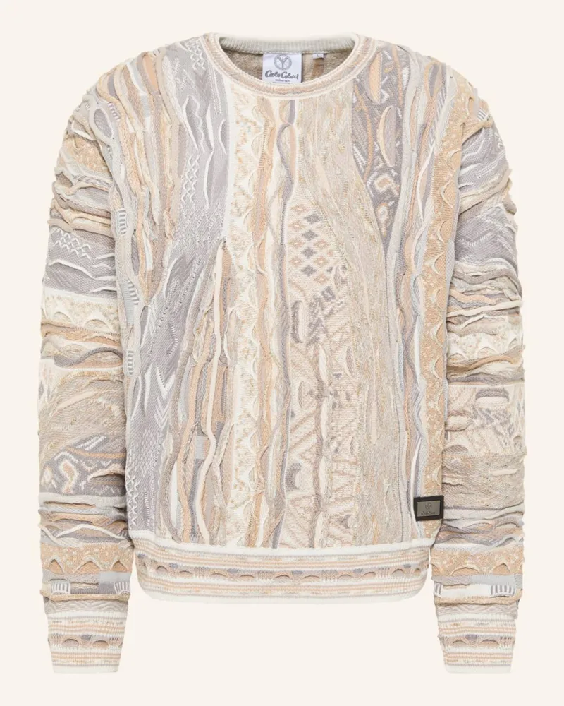 Carlo Colucci Strickpullover Di Palo beige Beige