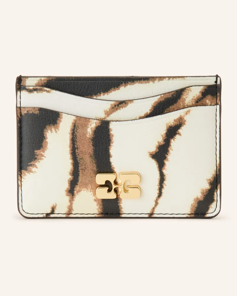 Ganni Kartenetui weiss Ecru