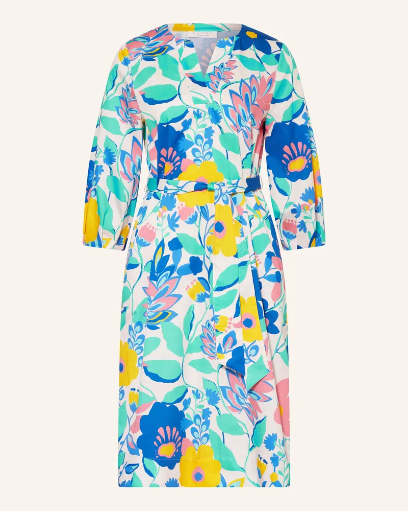 Eterna Kleid mit 3/4-Arm Blau