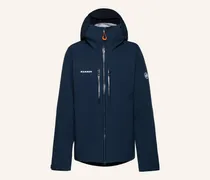 Hardshell-Skijacke Stoney blau