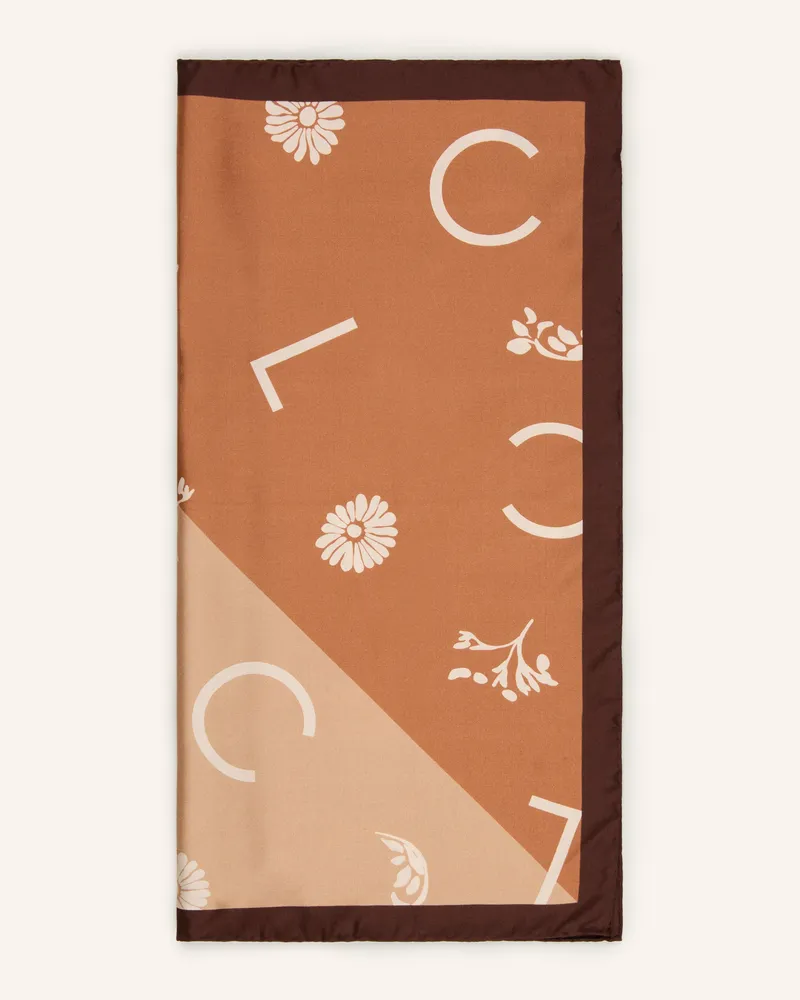 Luisa Cerano Seidentuch rot Camel