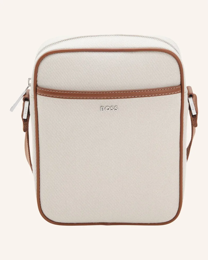 HUGO BOSS Umhängetasche Dakkar_Ns Zip_So Boss X Shohei Ohtani grau Hellgrau