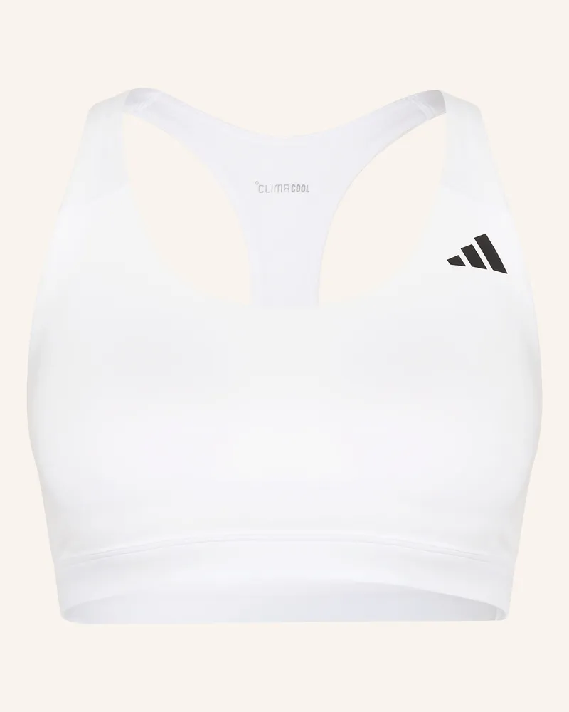 adidas Sport-BH OPTIME ESSENTIALS WORKOUT Weiss