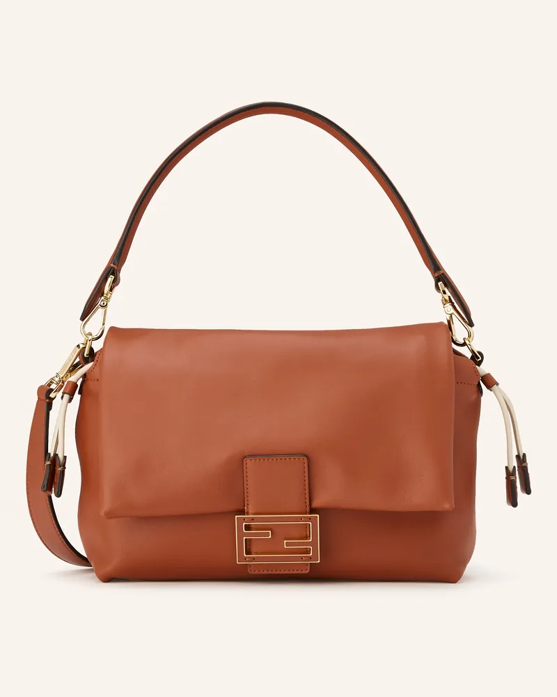 Fendi Handtasche Mamma Baguette Medium braun Cognac