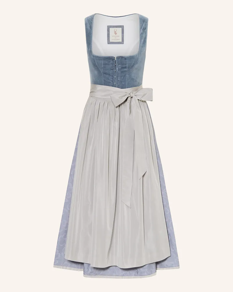 Johann & Johanna Dirndl blau Blaugrau