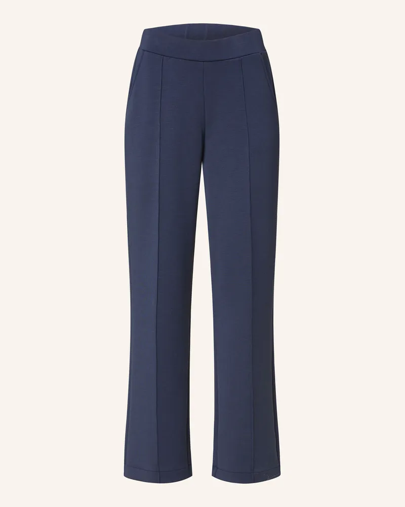monari Marlenehose aus Jersey Dunkelblau