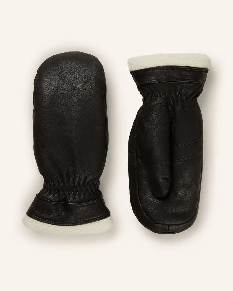 Hestra Lederhandschuhe BODA MITT Schwarz