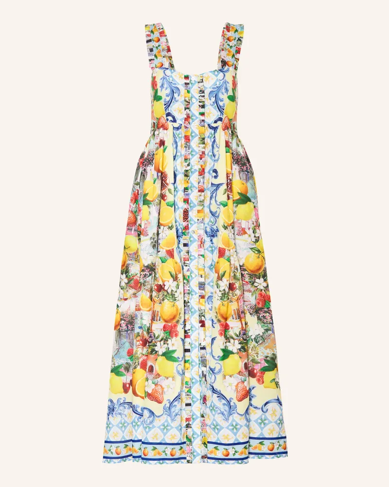 Princess goes Hollywood Kleid gelb Blau