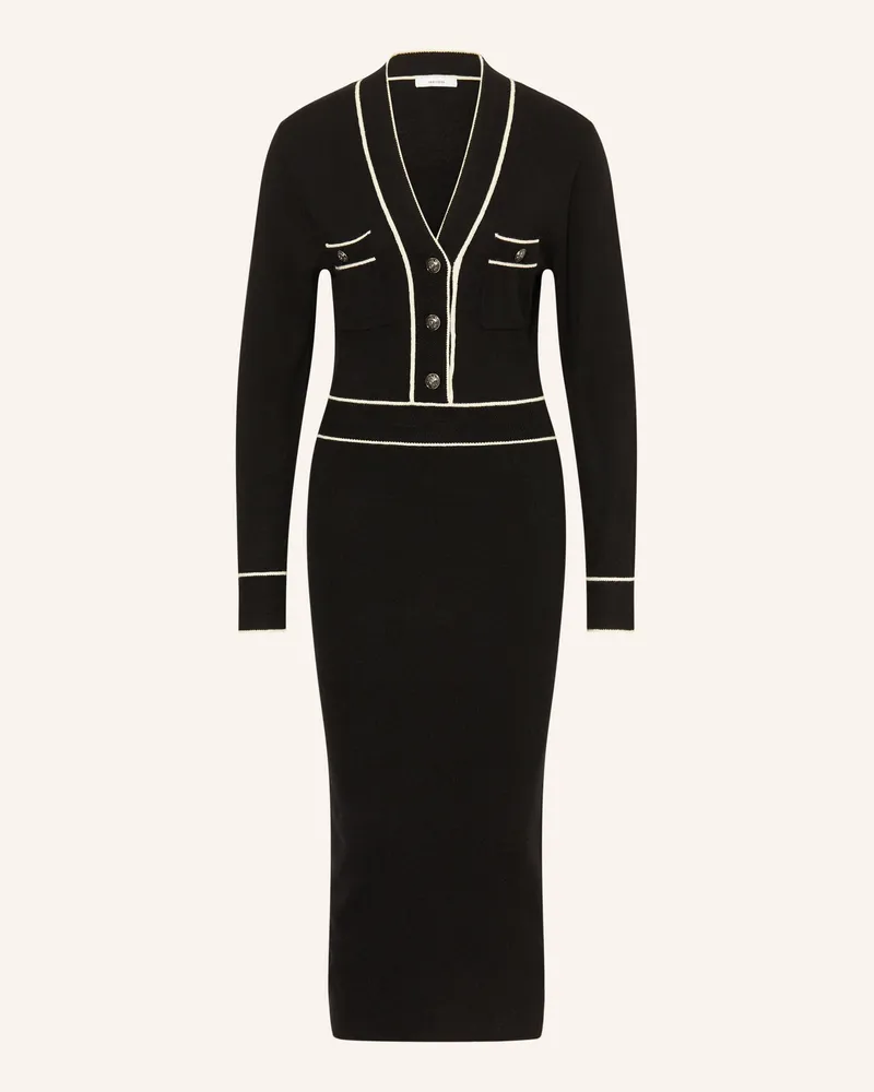 Reiss Strickkleid LORRIE Schwarz