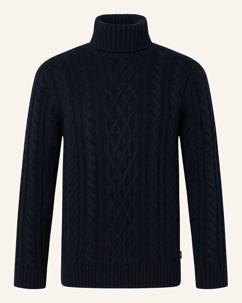 JOOP! Rollkragenpullover Lerresto blau Dunkelblau