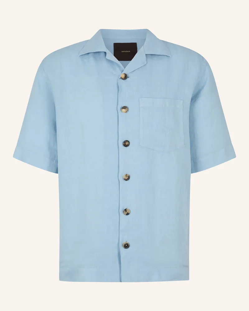 windsor. Overshirt Hellblau