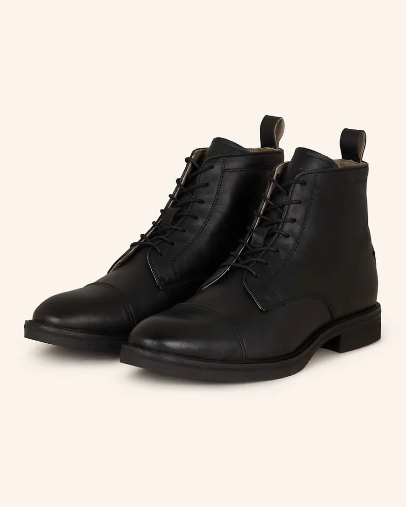 AllSaints Schnürboots DRAGO - SCHWARZ Schwarz