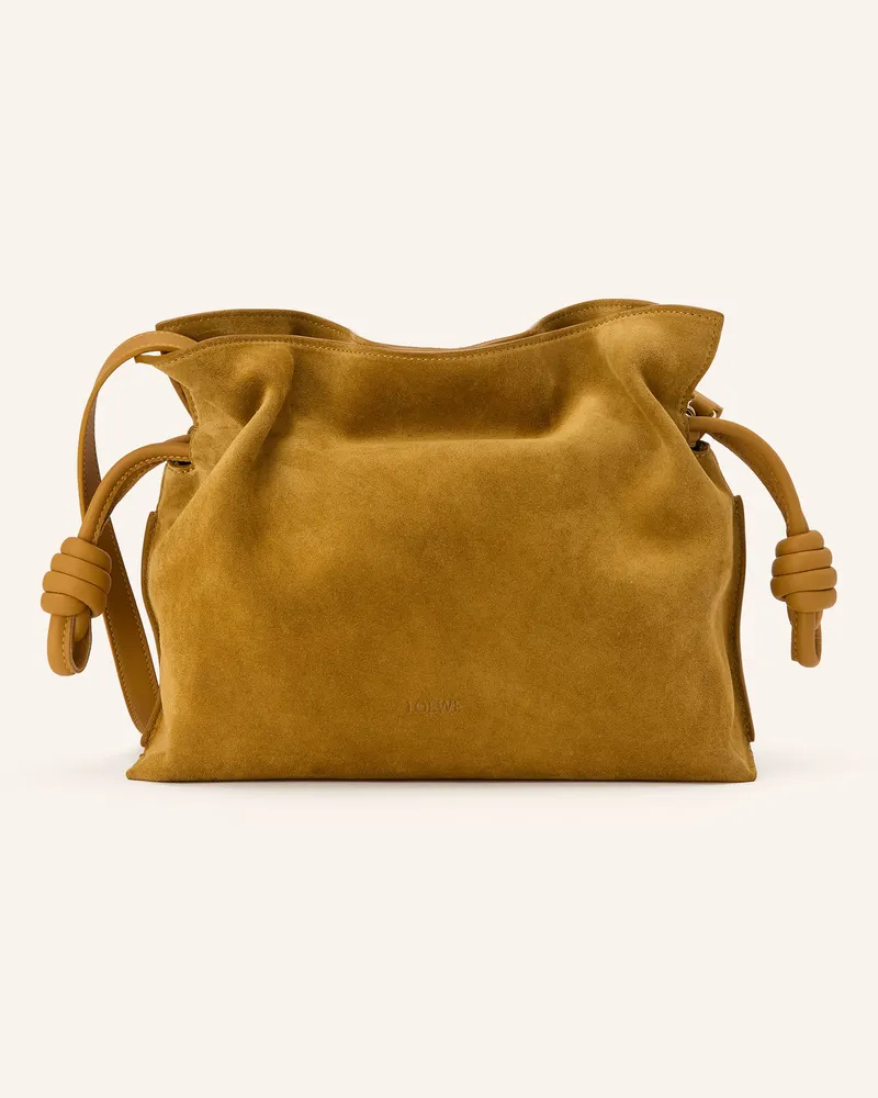 Loewe Beuteltasche Flamenco Medium gelb Dunkelgelb