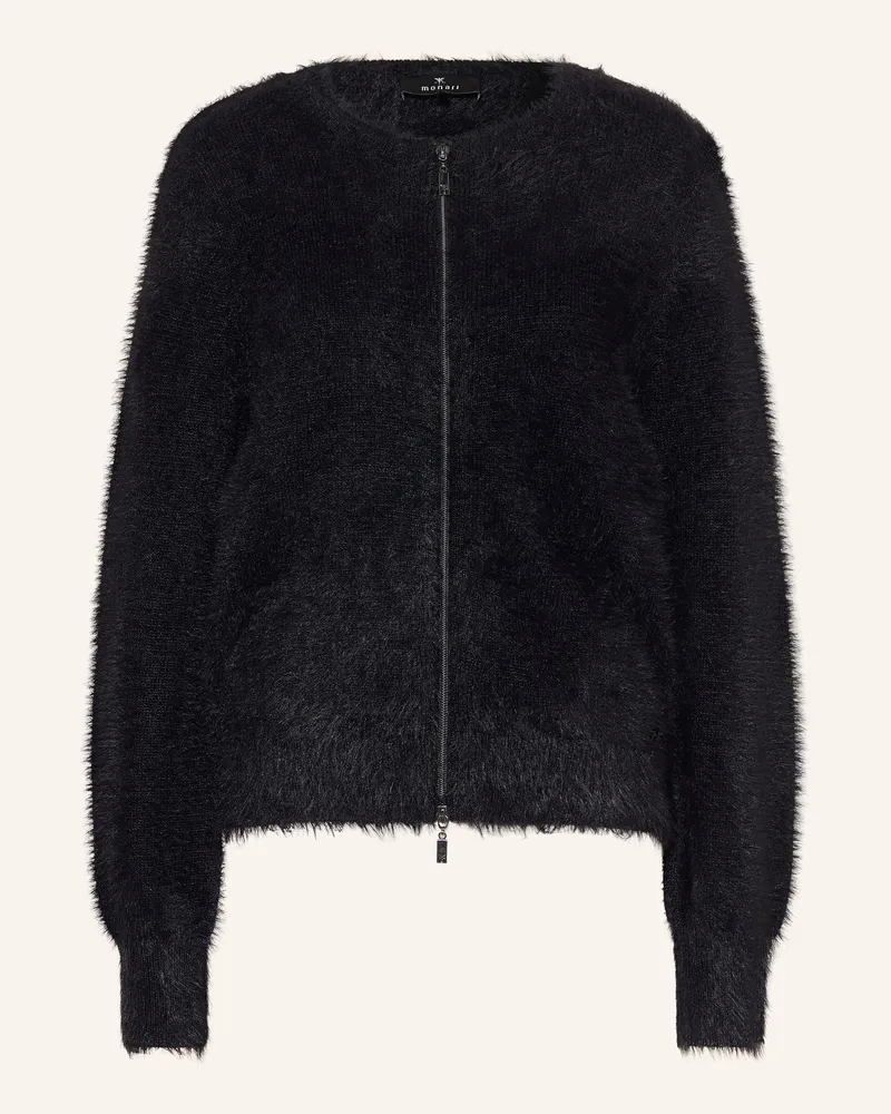 monari Strickjacke schwarz Schwarz