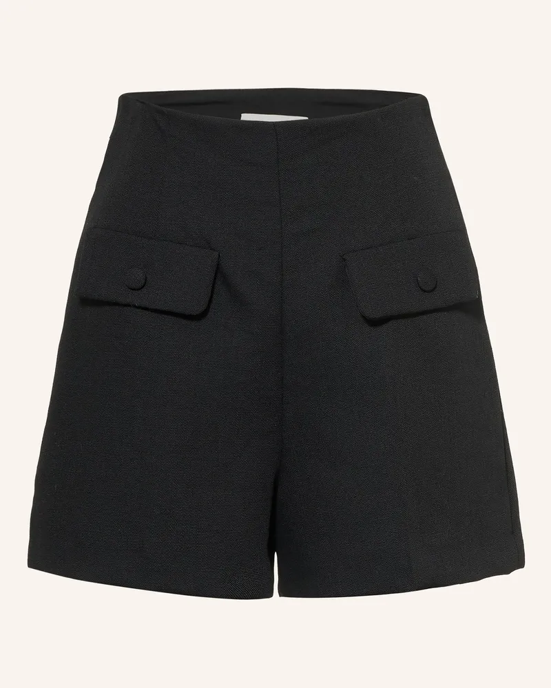Sandro Shorts schwarz Schwarz