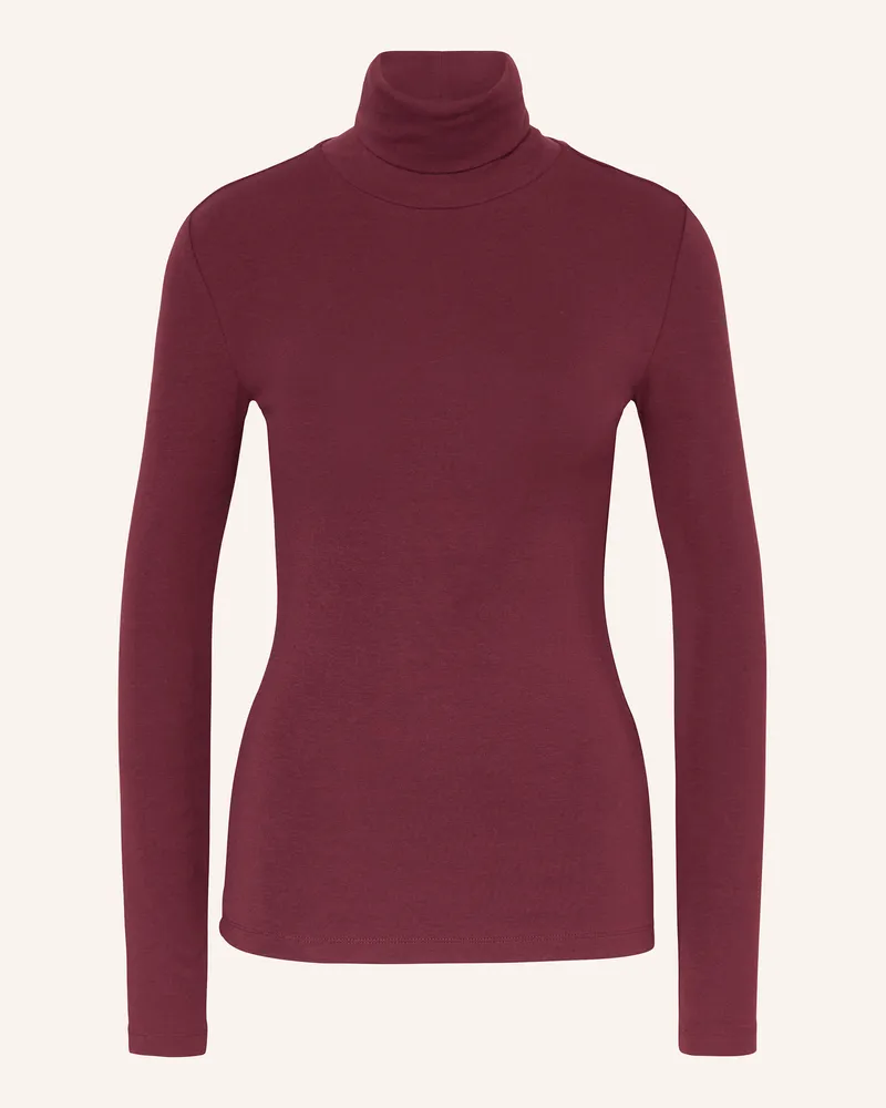 Darling Harbour Rollkragenshirt Bordeaux