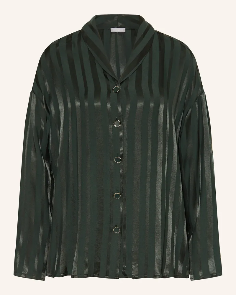 Hanro Schlafshirt INDRA Dunkelgrün