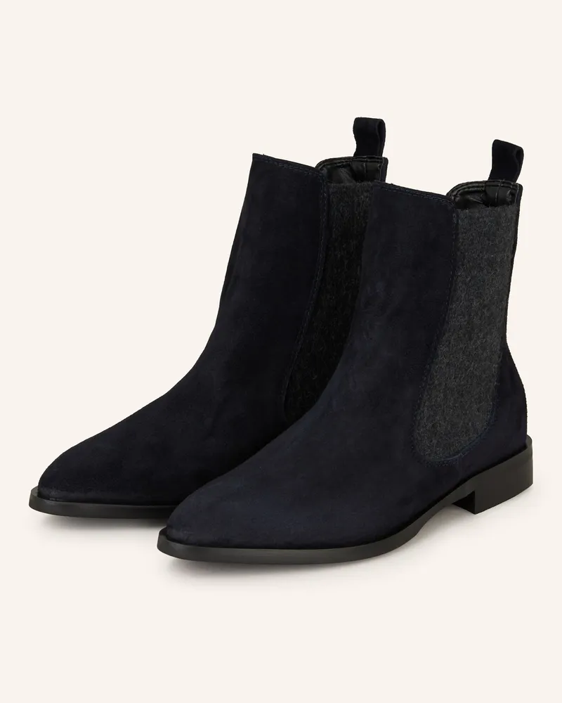 Darling Harbour Chelsea-Boots Dunkelblau