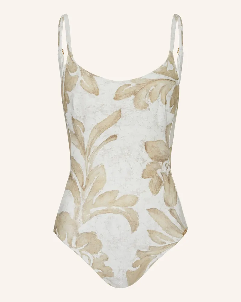 Maryan Mehlhorn Bügel-Badeanzug ORNATION Creme