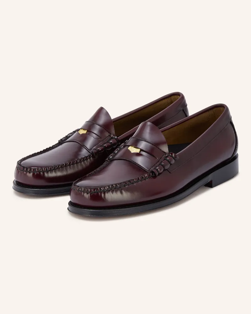 G.H. Bass & Co. Penny-Loafer Weejun Heritage braun Dunkelrot