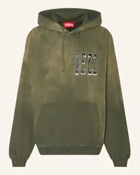 032c Oversized-Hoodie SPLICED Gruen