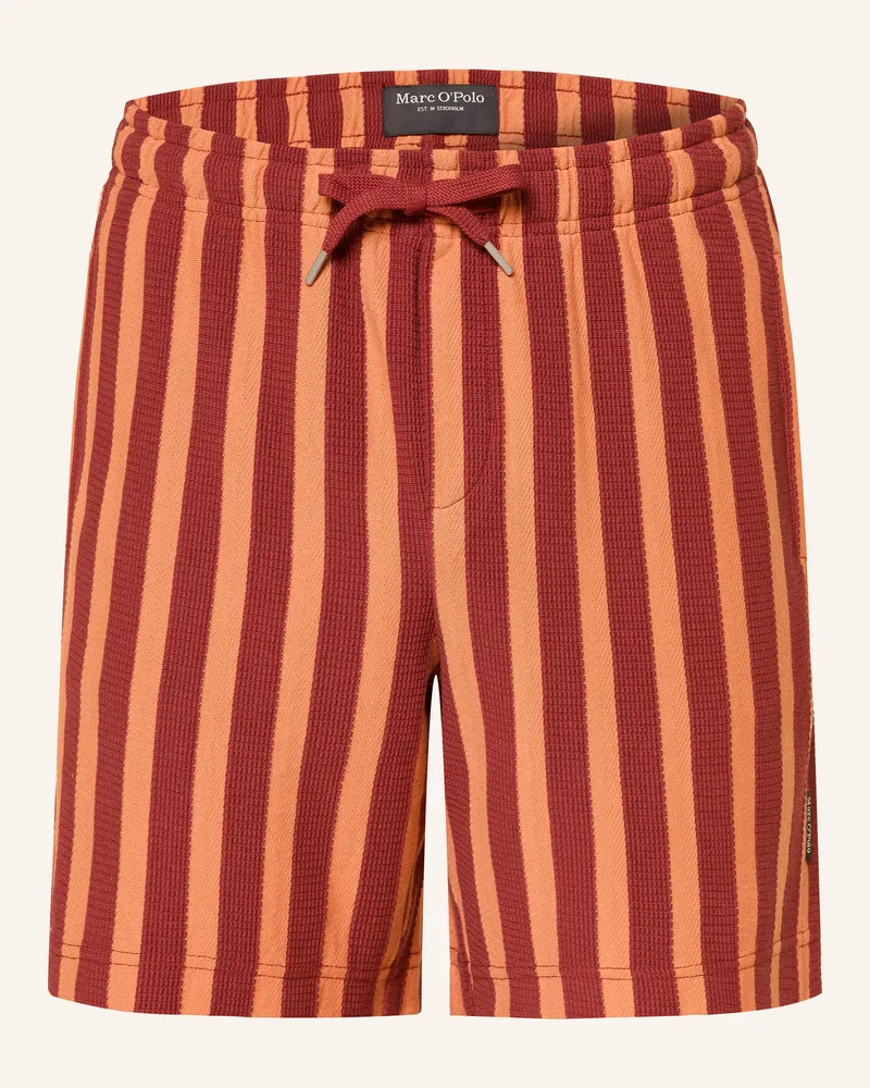 Marc O'Polo Jerseyshorts rot Dunkelrot