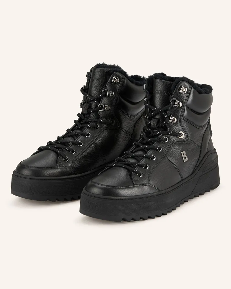 Bogner Schnürboots Bucharest schwarz Schwarz