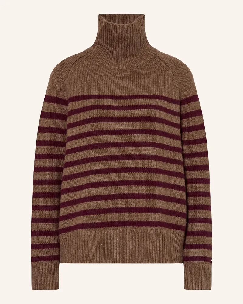 Tommy Hilfiger Pullover mit Cashmere Braun