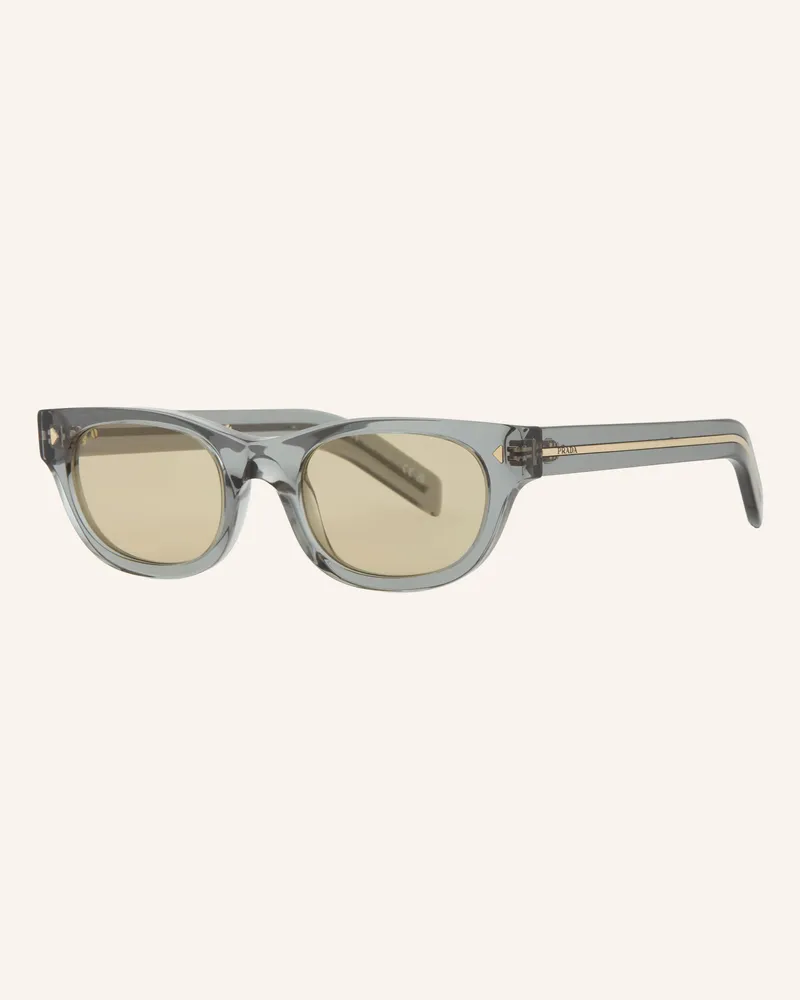 Prada Sonnenbrille Pr c09s transparent Hellgrau